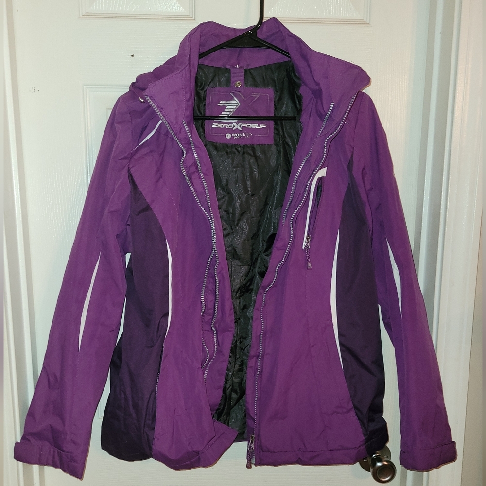 ZeroXposur Women's Purple Jacket Size Large